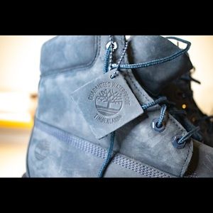 Blue Timberlands (waterproof)